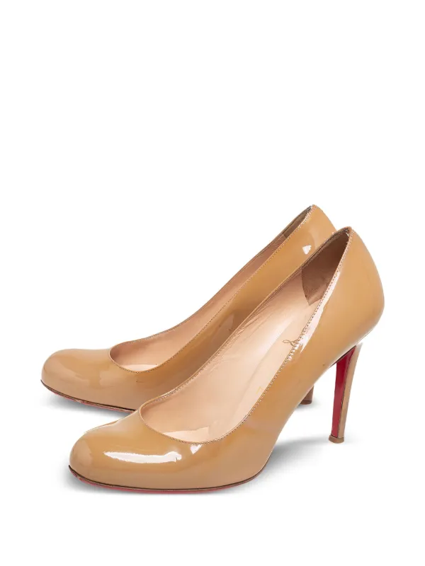 Christian Louboutin Pre-Owned エナメルレザー パンプス