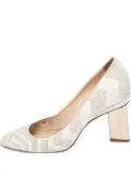 Nicholas Kirkwood 70mm block-heel pumps - White