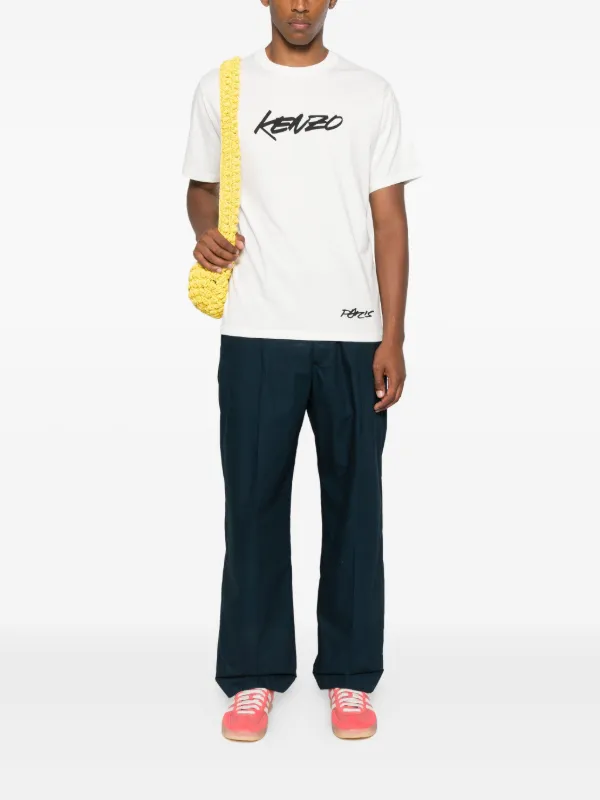 KENZO♡ロゴピンTシャツ/ホワイト 10464159QM_12_f.jpg