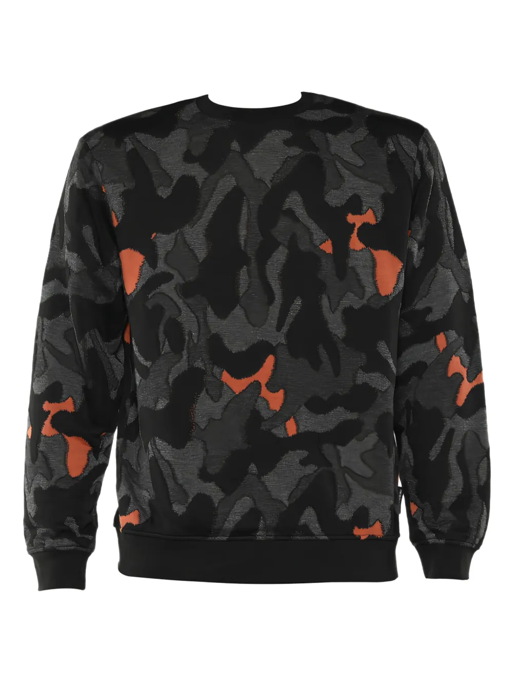 Emporio Armani Pre-Owned camouflage-pattern sweater | Black | Image 1