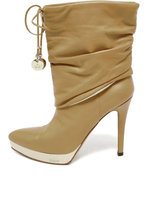 Bottines à plateforme 110 mm - Gucci Pre-Owned - Modalova