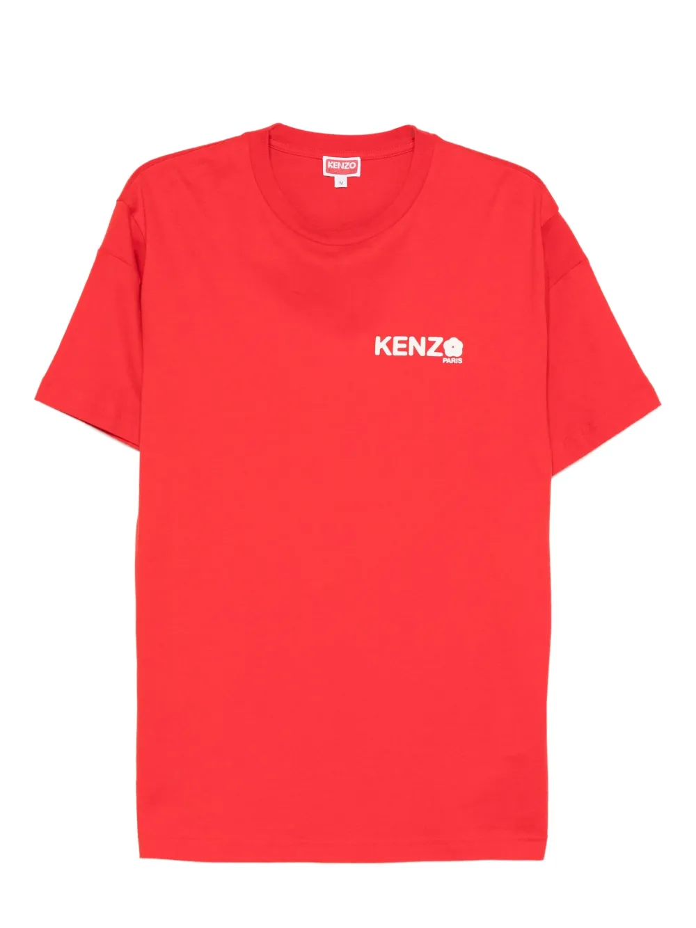 Kenzo T-shirt met logodetail Rood