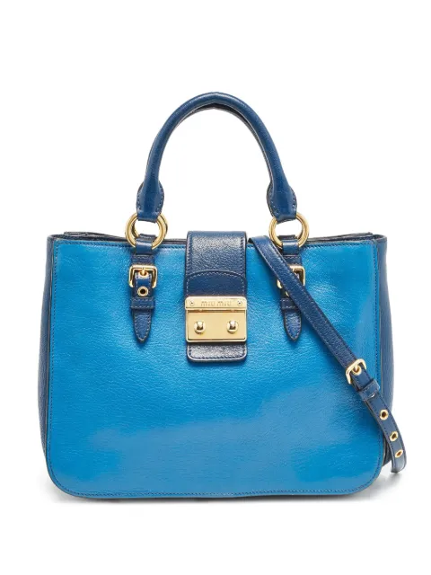 Miu Miu Pre-Owned Borsa tote Madras