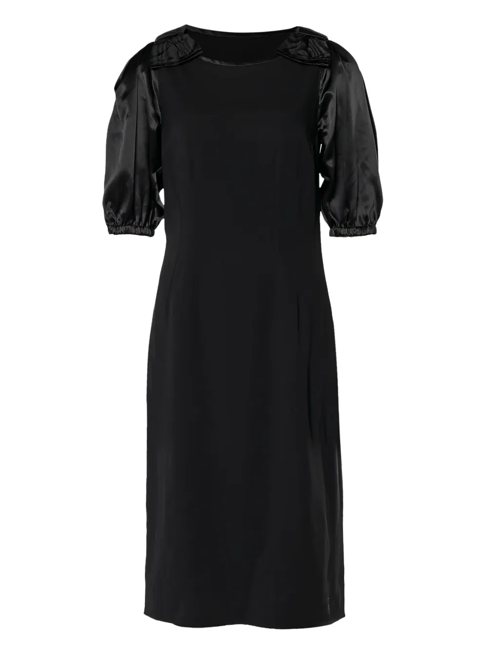 Dolce & Gabbana Pre-Owned puff-sleeve midi dress | Black | Image 1