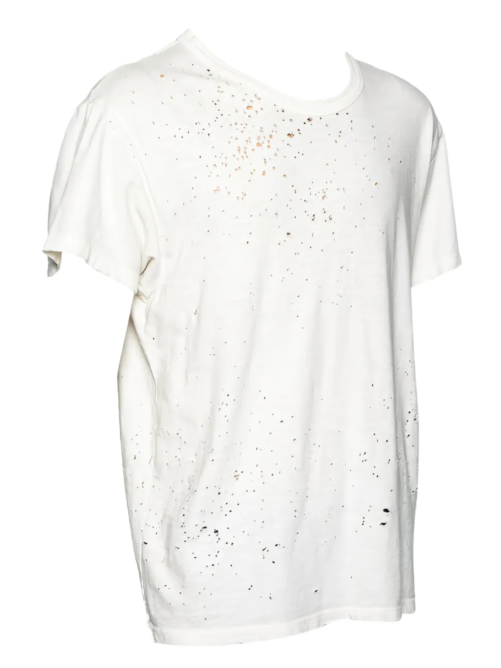 AMIRI playera con efecto envejecido y cuello redondo de archivo | Image 2