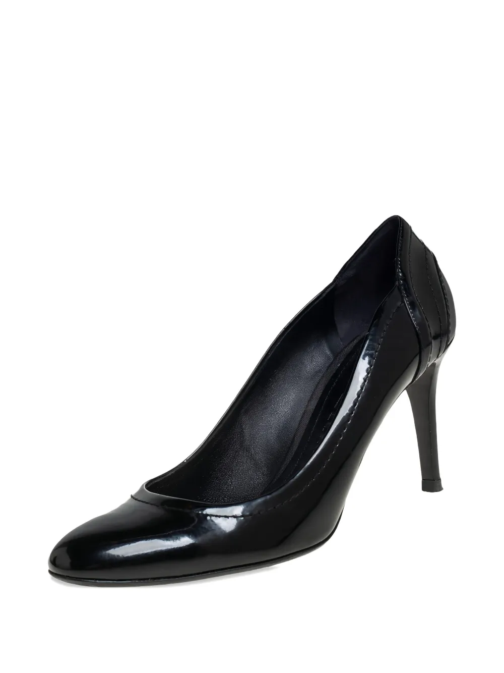Burberry Pre-Owned Lakleren pumps - Zwart