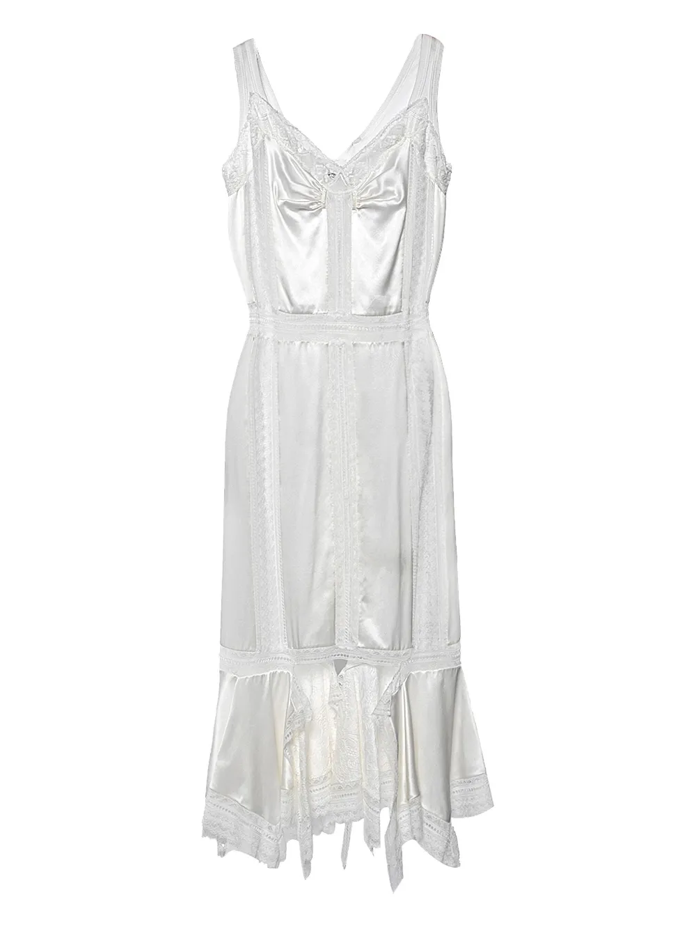 Burberry Pre-Owned lace-trim dress | White | Image 1