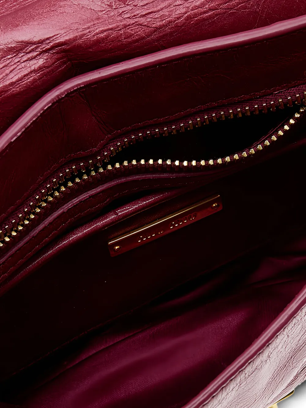 Pre-owned Miu Miu Quilted Leather Shoulder Bag In Red