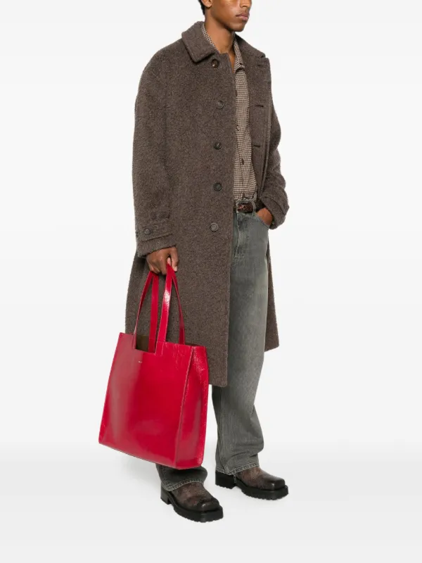 Bally レザー ハンドバッグ | レッド | FARFETCH JP