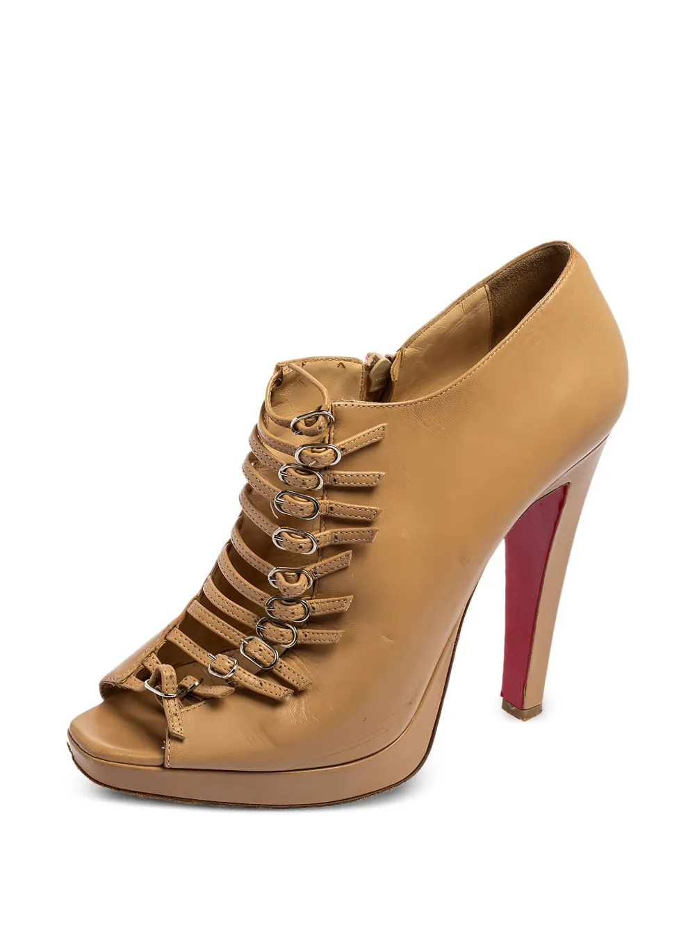 Christian Louboutin Pre-Owned botines con hebilla y tacón de 120mm | Image 2