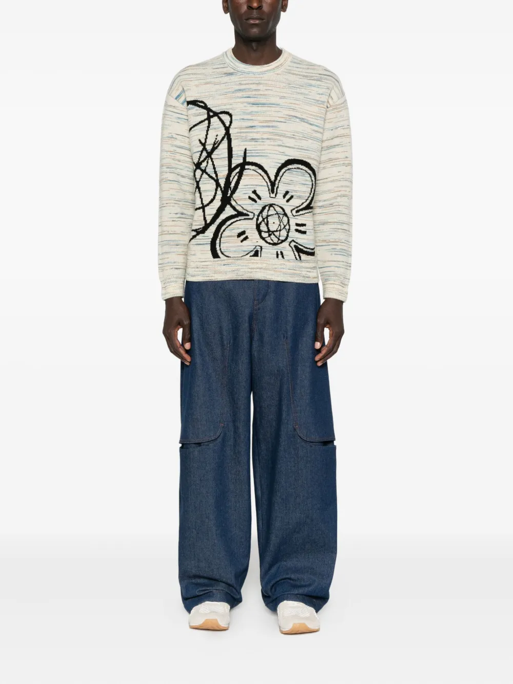 Kenzo crew-neck sweater - Wit