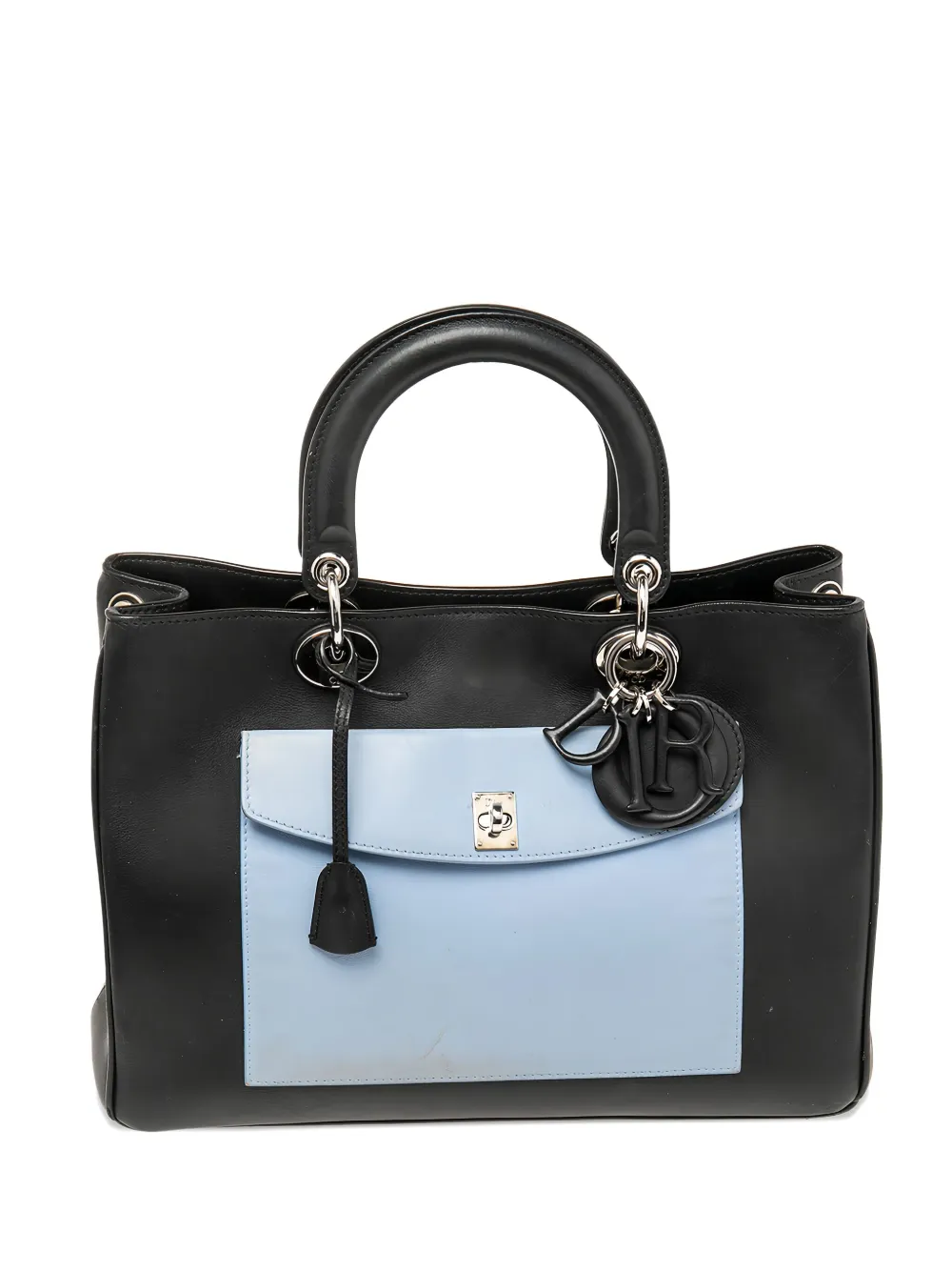 Christian Dior Pre-Owned Lady Dior leather tote bag - ブラック Christian Dior Pre-Owned Lady Dior leather tote bag - ブラック