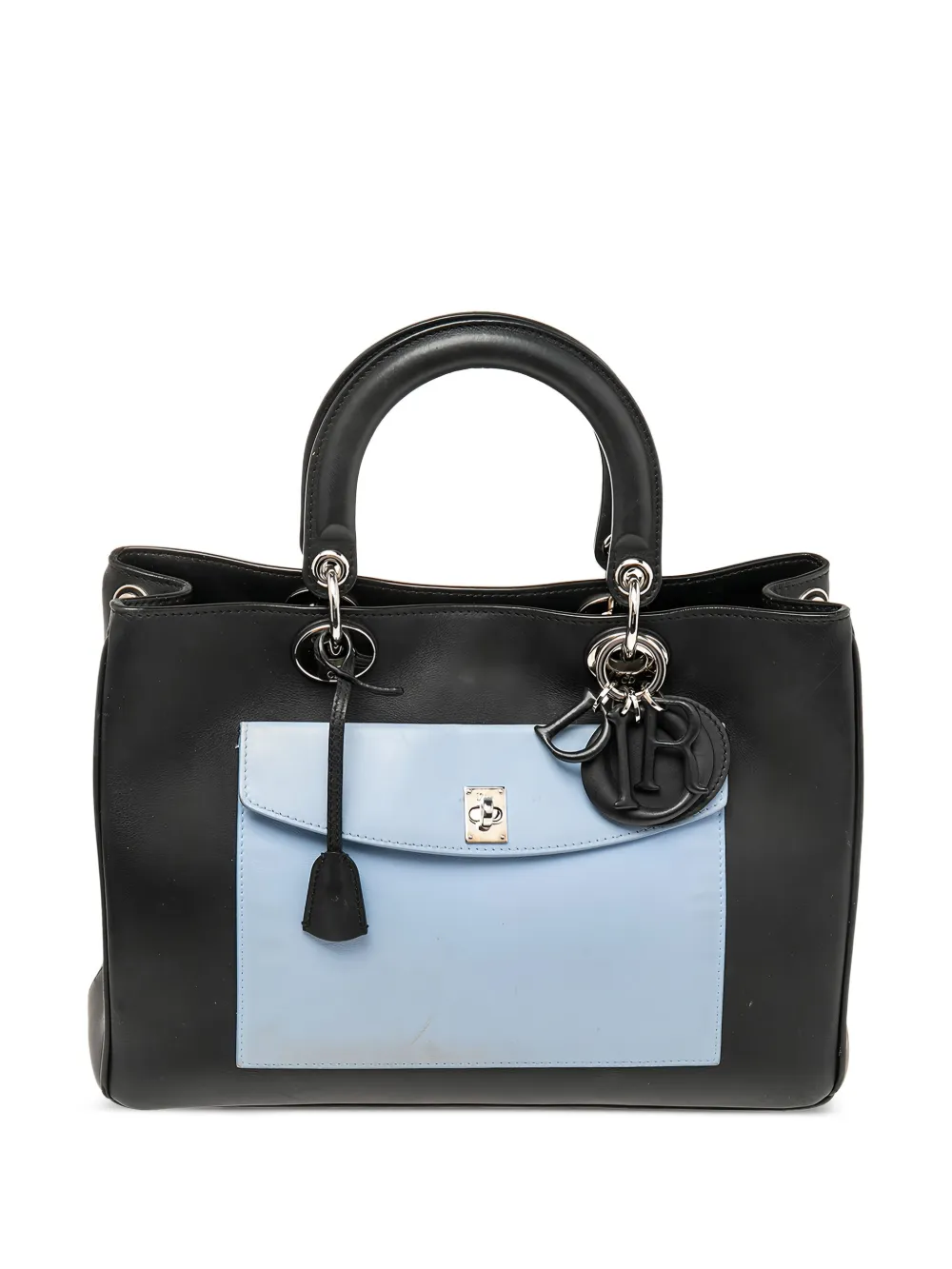 Christian Dior Pre-Owned Lady Dior leather tote bag - ブラック Christian Dior Pre-Owned Lady Dior leather tote bag - ブラック