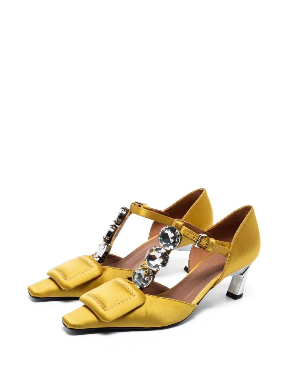 Marni Pre-Owned 55mm buckle-detail pumps | Image 2