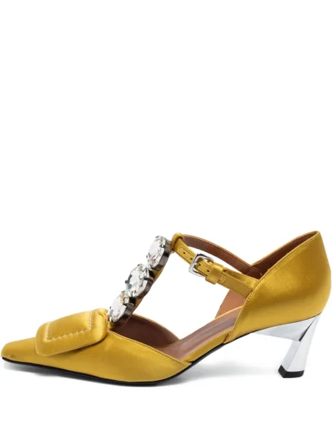 Marni Pre-Owned 55mm buckle-detail pumps