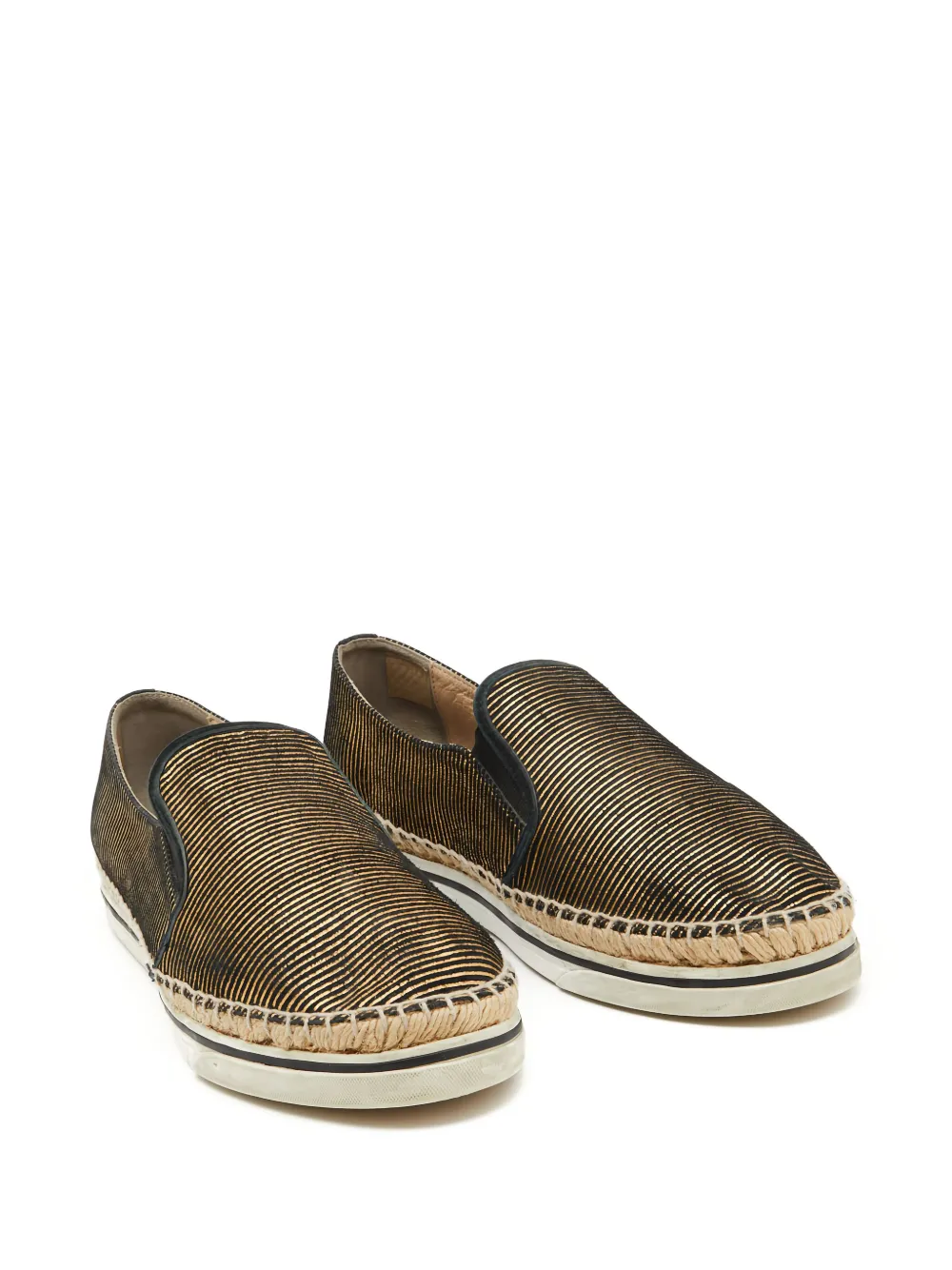 Jimmy Choo Pre-Owned alpargatas a rayas | Image 2