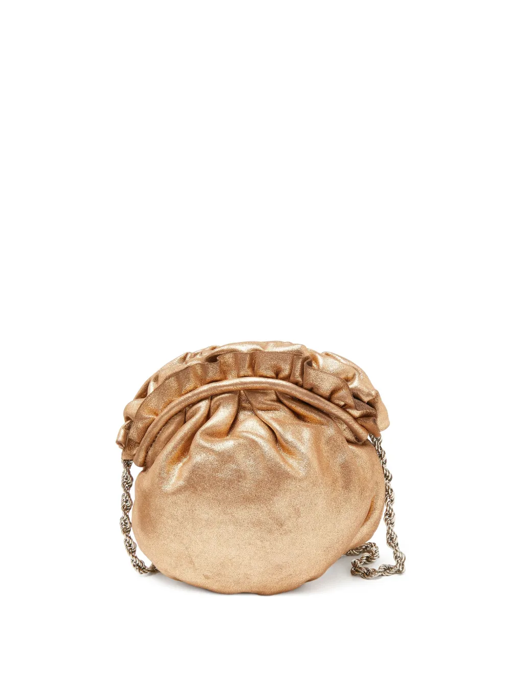 Elie Tahari sac porté épaule à fronces pre-owned | or | Image 1