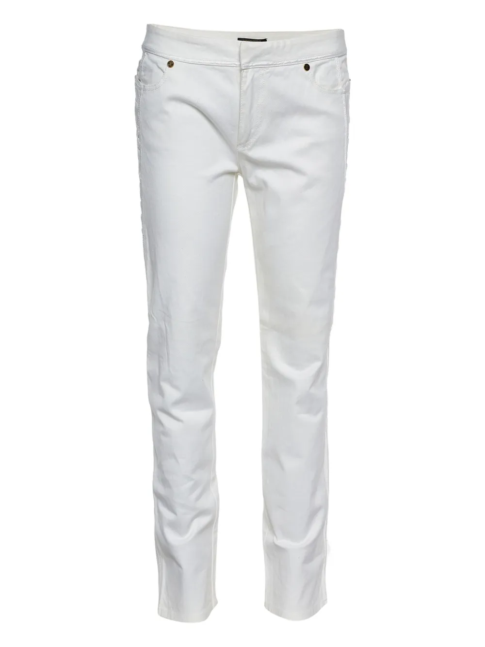 Roberto Cavalli Vintage 2007 four-pockets jeans - Bianco