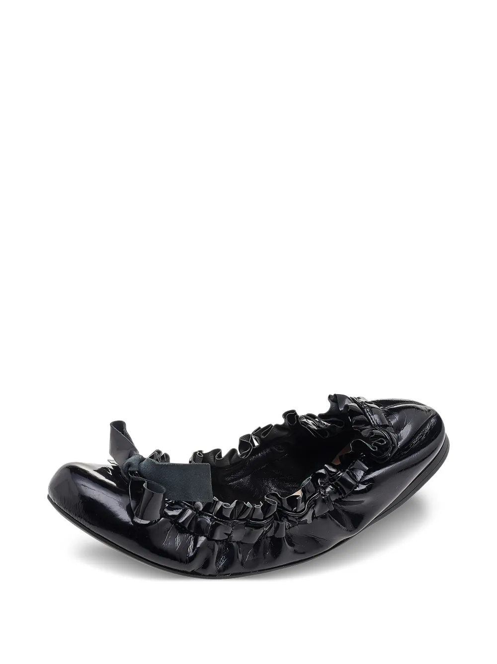 Miu Miu Pre-Owned patent leather ballet flats | Image 2