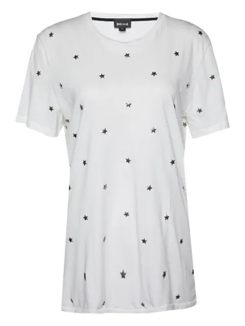 Just Cavalli Vintage star-motif cotton top