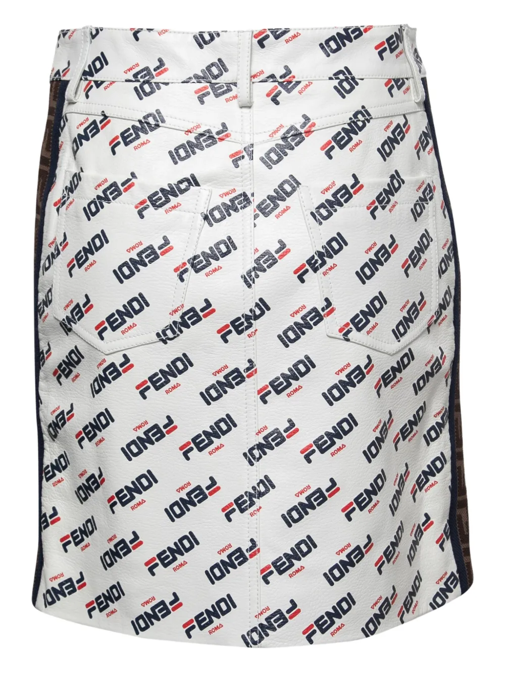 Fendi Pre-Owned logo-print skirt | Image 2