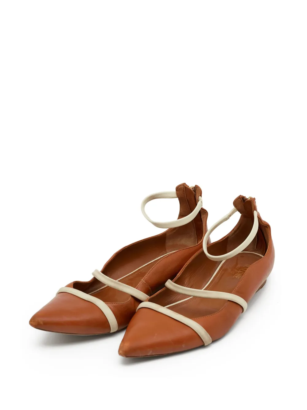 Malone Souliers leather ballet flats | Image 2