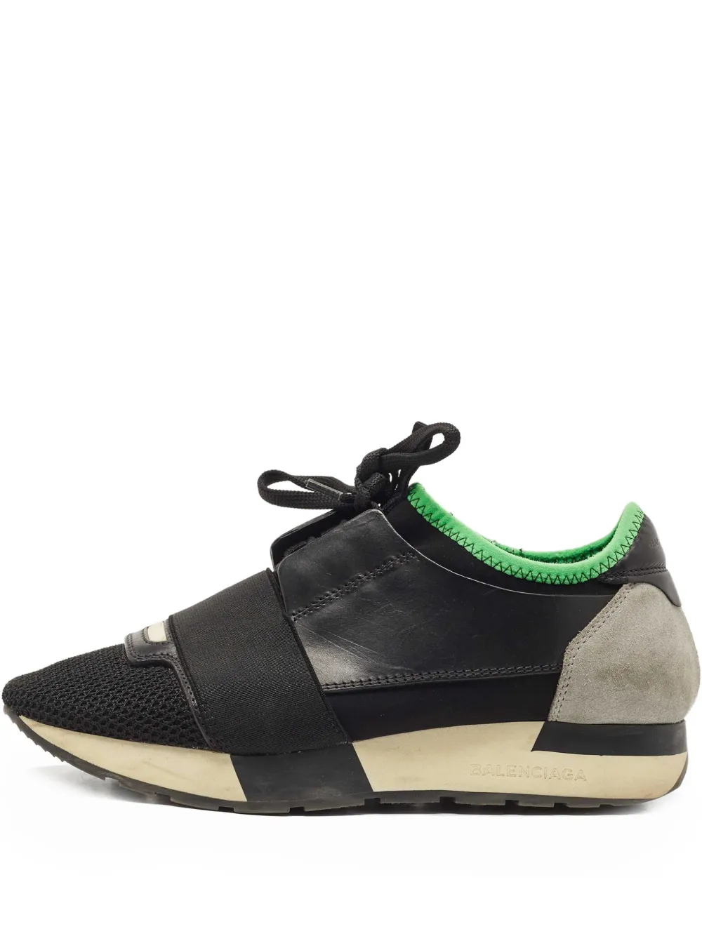 Balenciaga Pre-Owned panelled sneakers | Black | Image 1