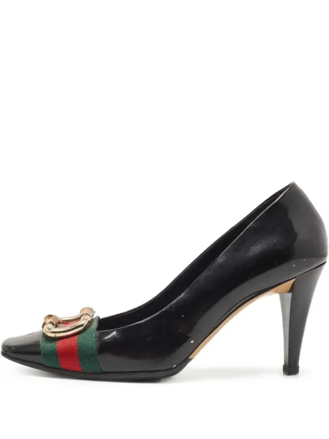 Gucci Pre-Owned 레더 펌프스 85mm