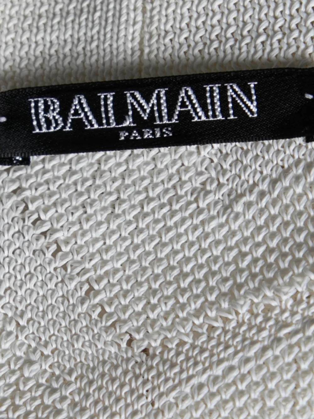 Balmain Pre-Owned cárdigan con cinturón | Image 2
