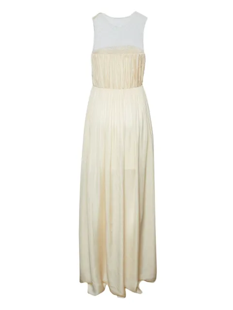 Stella McCartney Pre-Owned vestido largo de seda