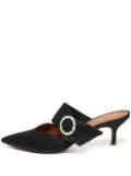 Malone Souliers pointed-toe slingback pumps - Black