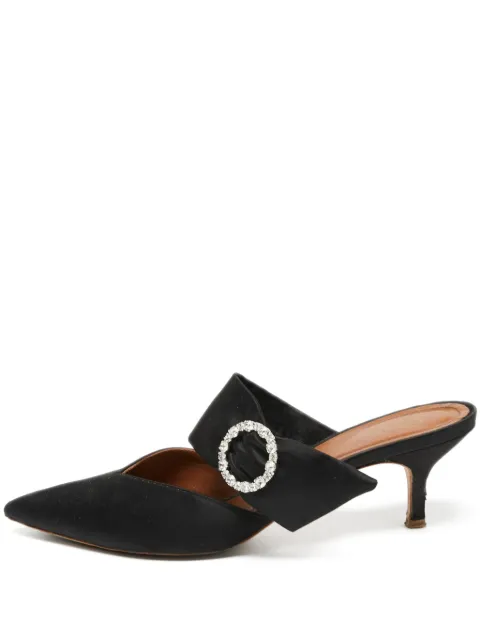 Malone Souliers pointed-toe slingback pumps