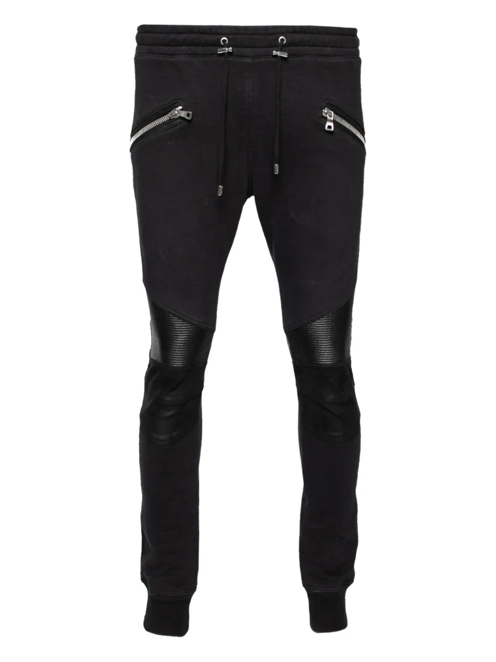 Balmain Pre-Owned logo-embroidered track pants | Black | Image 1