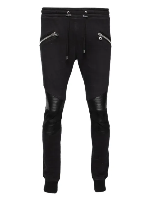 Balmain Pre-Owned logo-embroidered track pants 