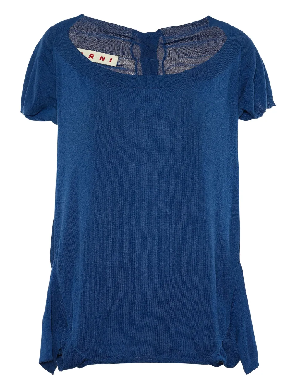Pre-owned Marni Ruffled Back T-shirt