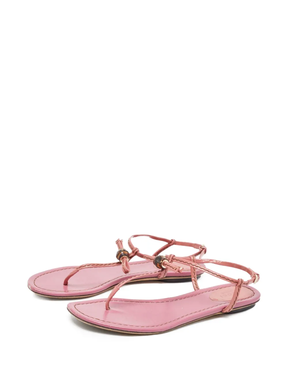 Gucci Pre-Owned Leren sandalen - Paars