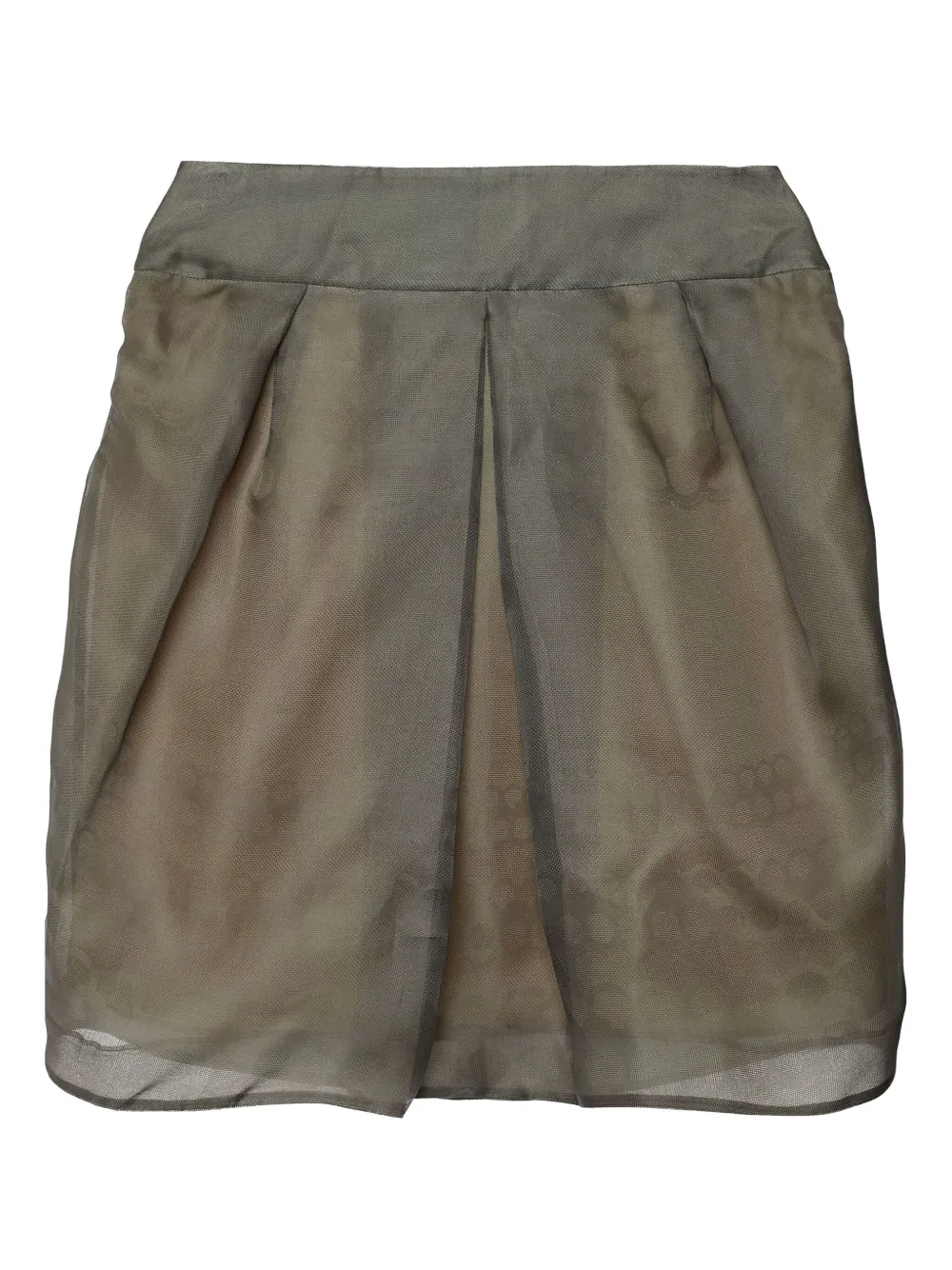 Valentino Garavani Pre-Owned Gonna in seta - Grigio