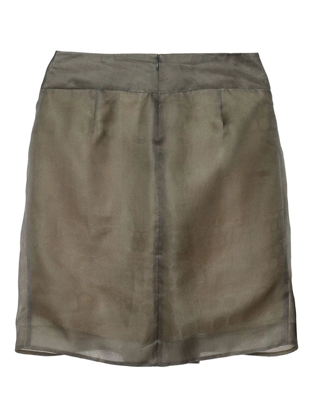 Valentino Garavani Pre-Owned Zijden rok - Grijs