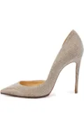 Christian Louboutin Pre-Owned 100mm lurex pumps - Metallic