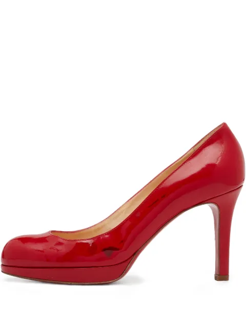 Christian Louboutin Pre-Owned zapatillas con tacón de 90mm