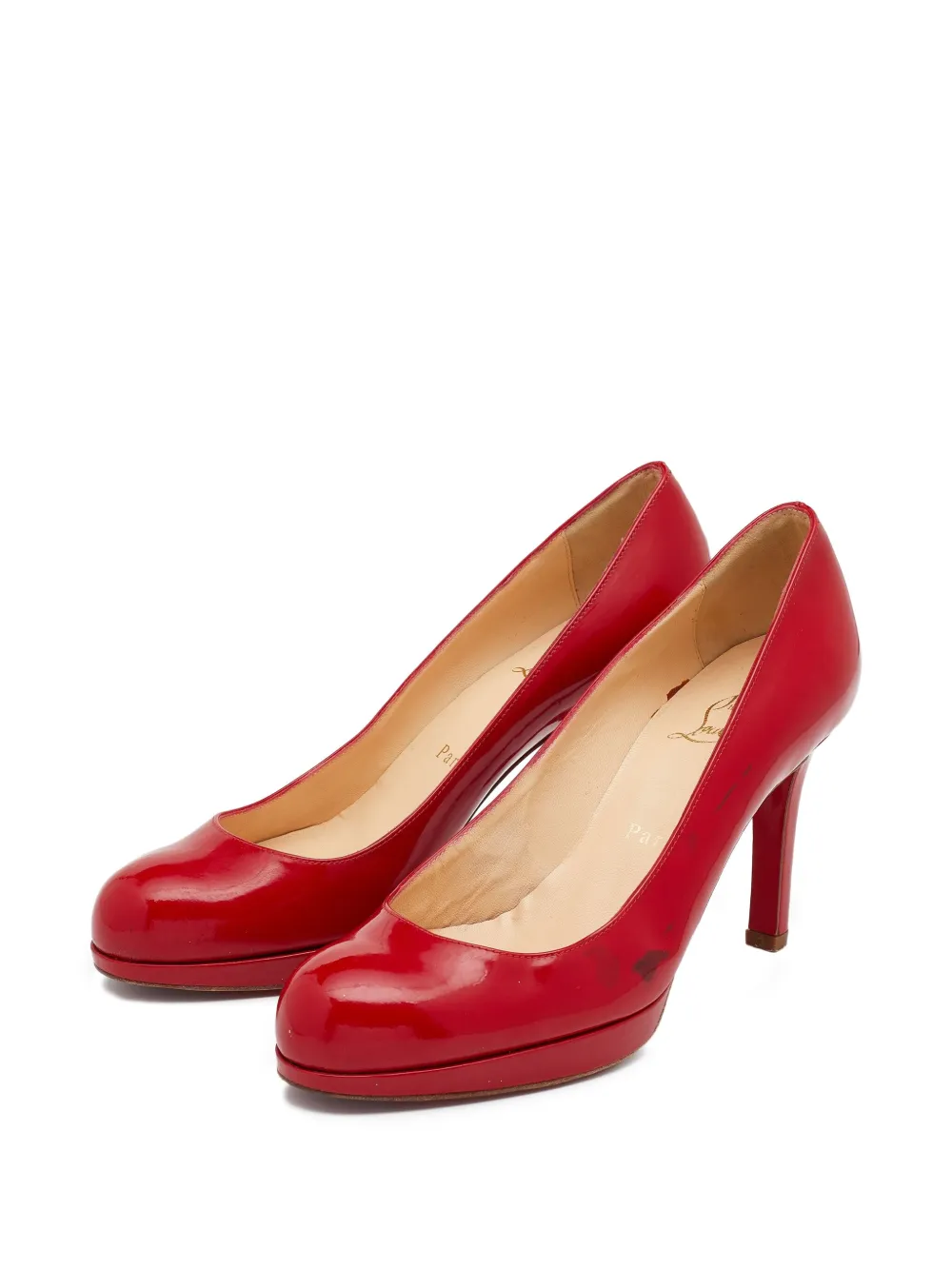 Christian Louboutin Pre-Owned Leren pumps - Rood