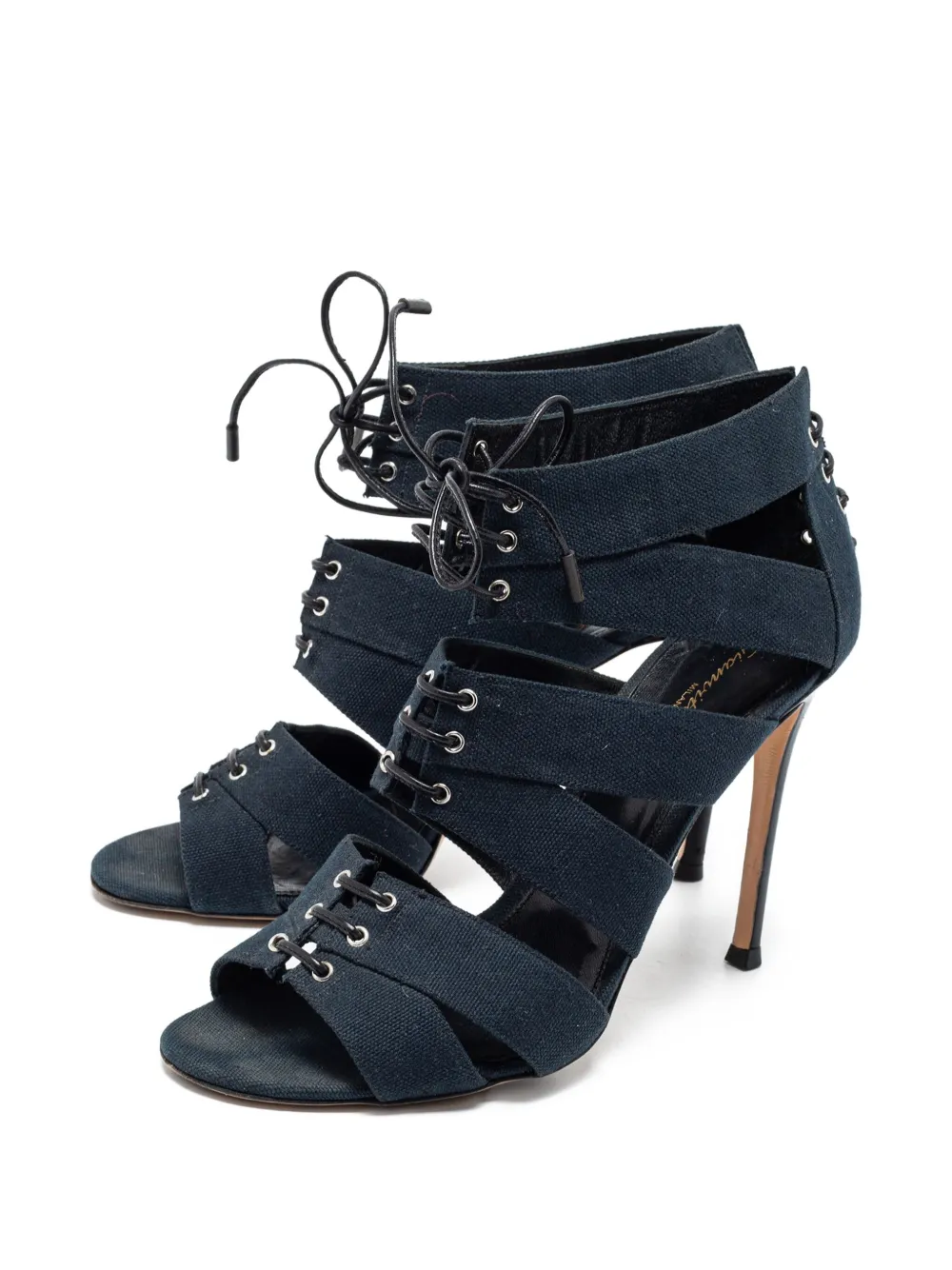 Gianvito Rossi 110mm lace-up strappy sandals | Image 2