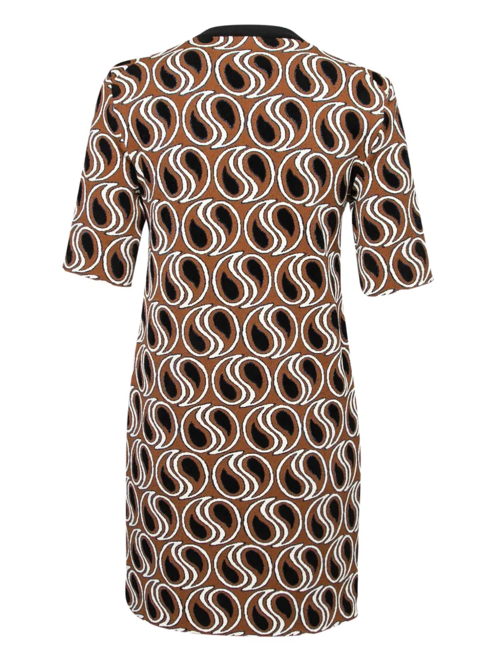 Marni Pre-Owned paisley-jacquard mini dress | Image 2