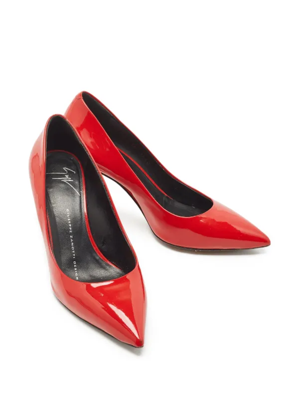 Giuseppe Zanotti Vintage レザーパンプス | レッド | FARFETCH JP