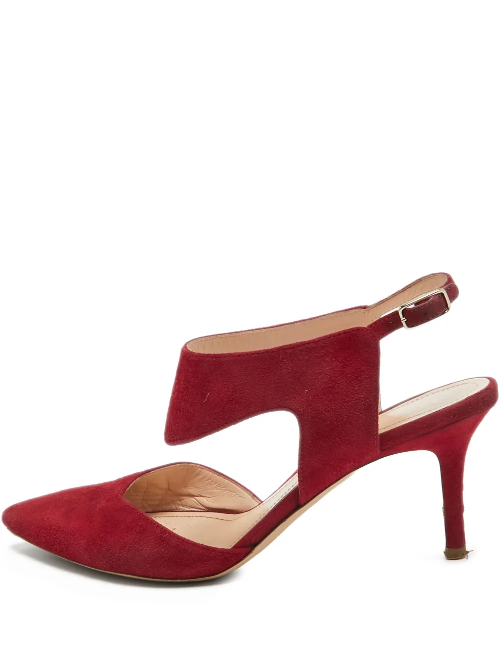 Nicholas Kirkwood pre-owned Leda slingback pumps | Red | Image 1