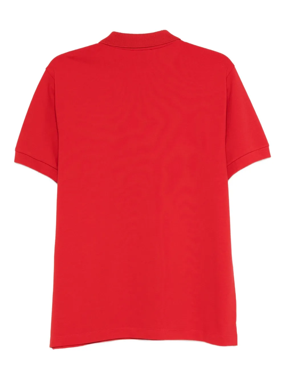 Bally logo-patch polo shirt - Rood