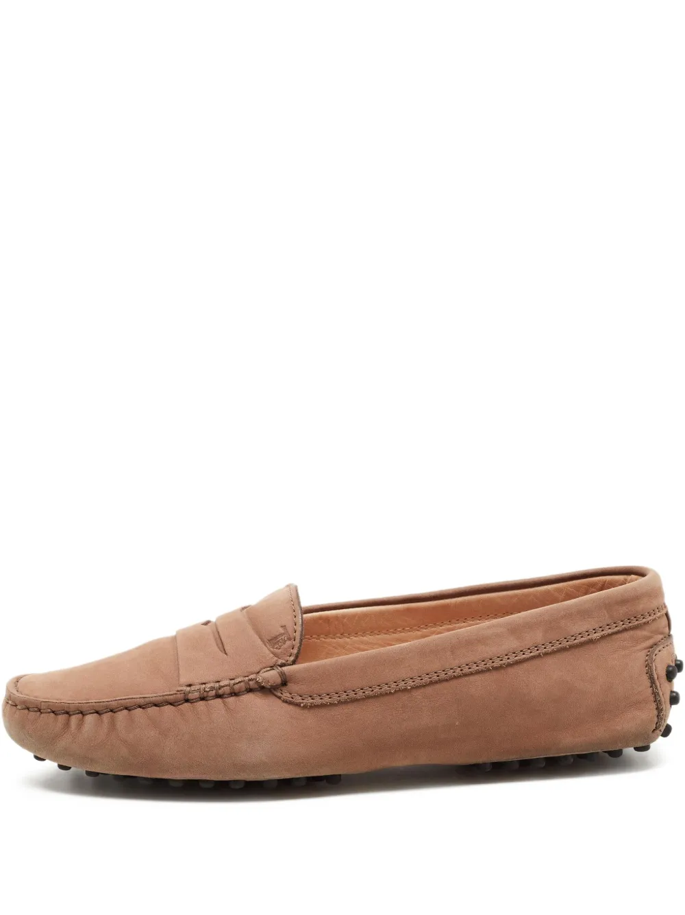 Tod's Vintage プレオウンド スエード ローファー - ニュートラル Tod's Vintage プレオウンド スエード ローファー - ニュートラル