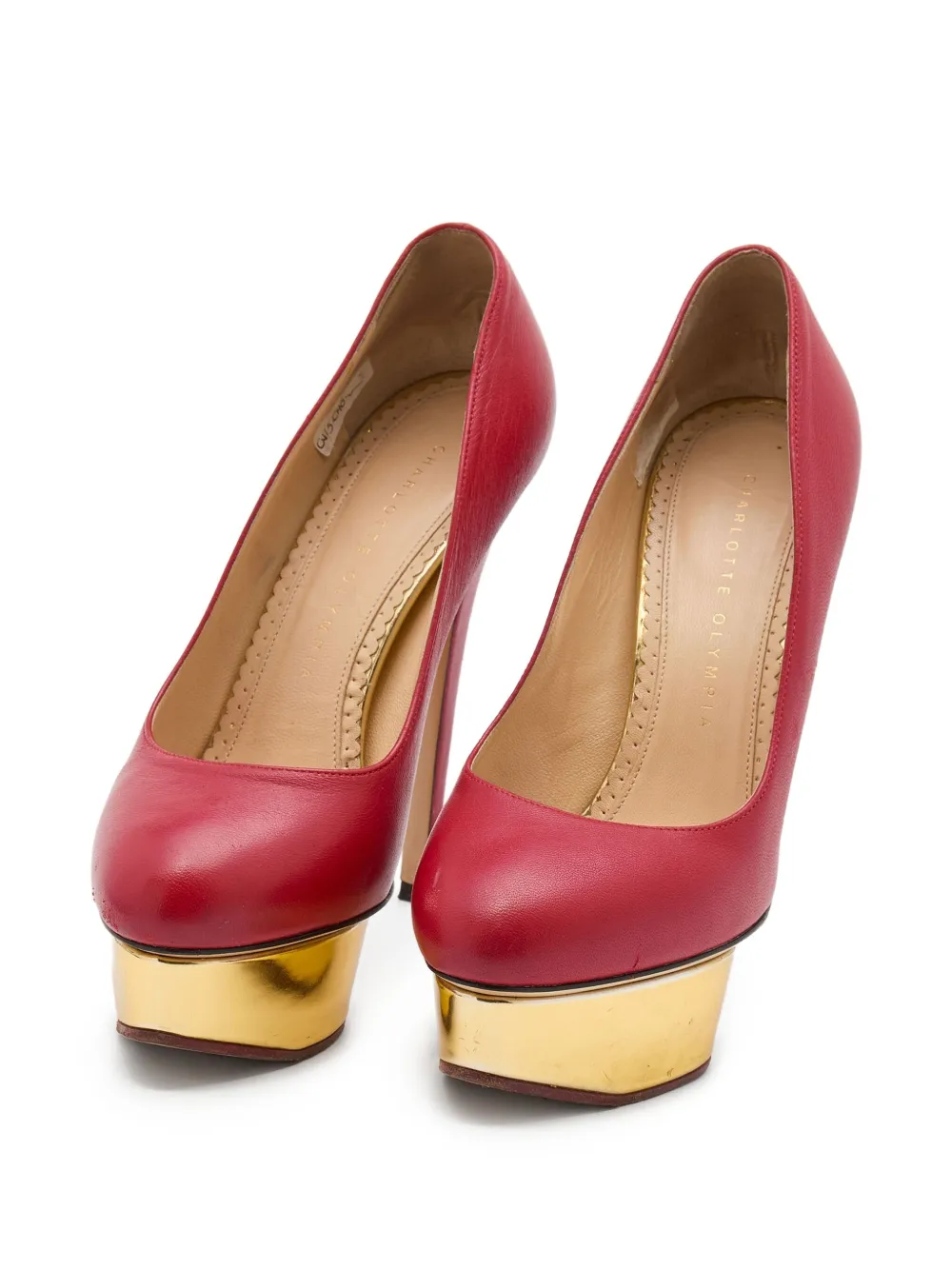 Charlotte Olympia pre-owned 170mm Dolly platform pumps | Image 2