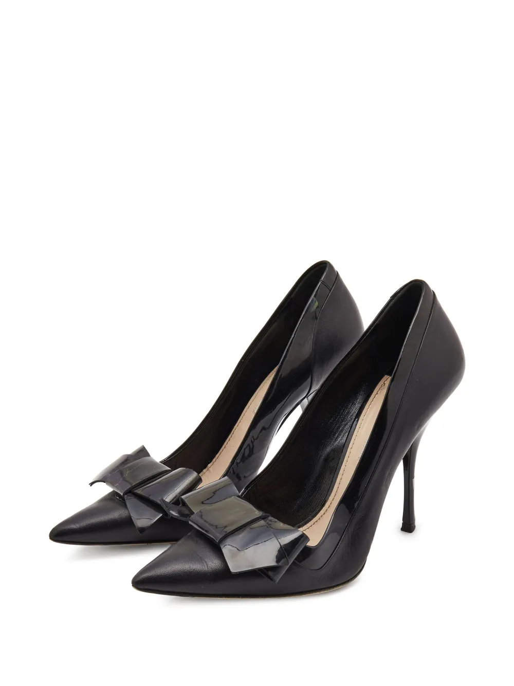 Miu Miu Pre-Owned 90mm leather pumps | Image 2