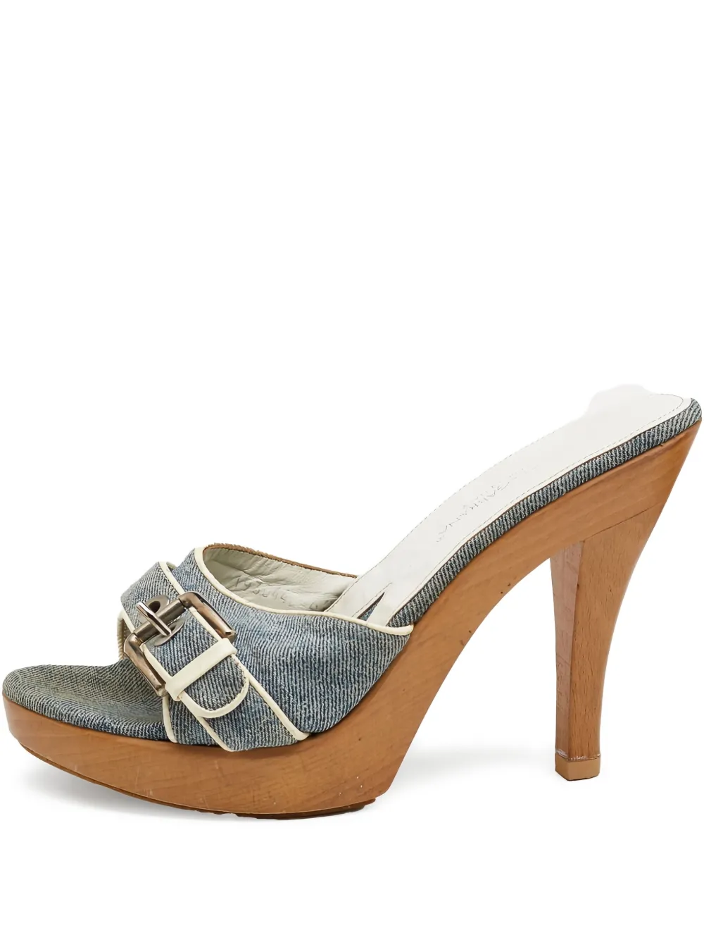 Dolce & Gabbana Pre-Owned 145mm denim sandals | Blue | Image 1